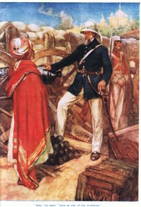 ನೋಡು, ಇಲ್ಲಿ ನನ್ನ ಒಂದು ಕೋತಿ ಇದೆ ಎಂದರು. ಟರ್ಕಿ by Arthur David McCormick